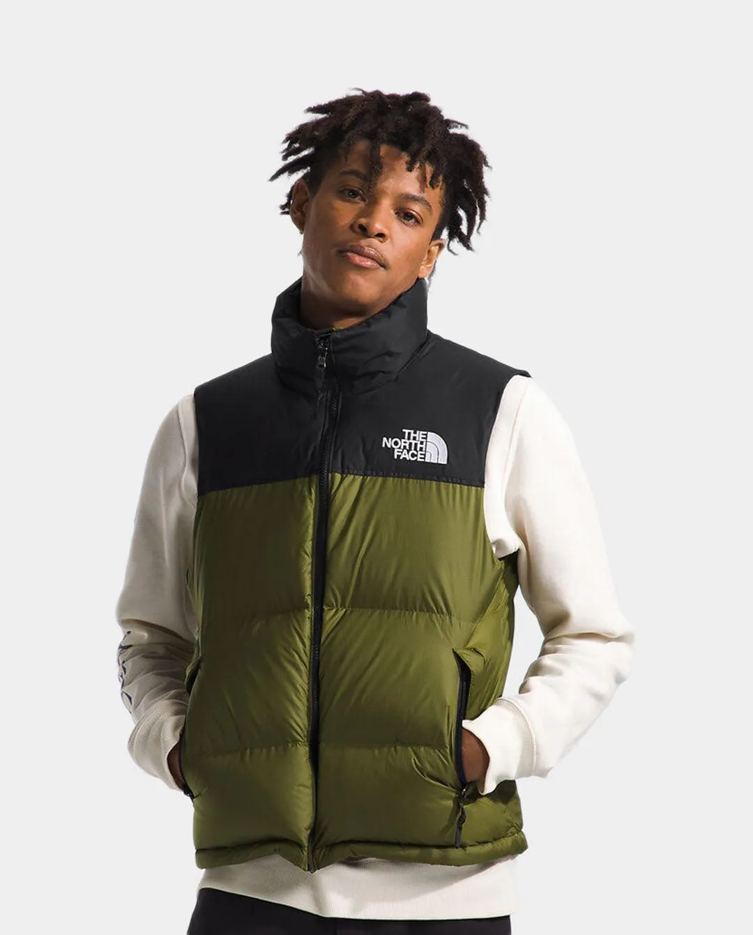 The North Face - 1996 Retro Nuptse Vest - Forest Olive