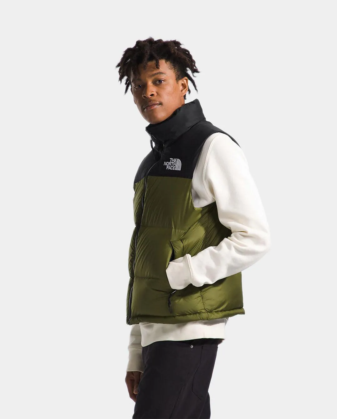 The North Face - 1996 Retro Nuptse Vest - Forest Olive
