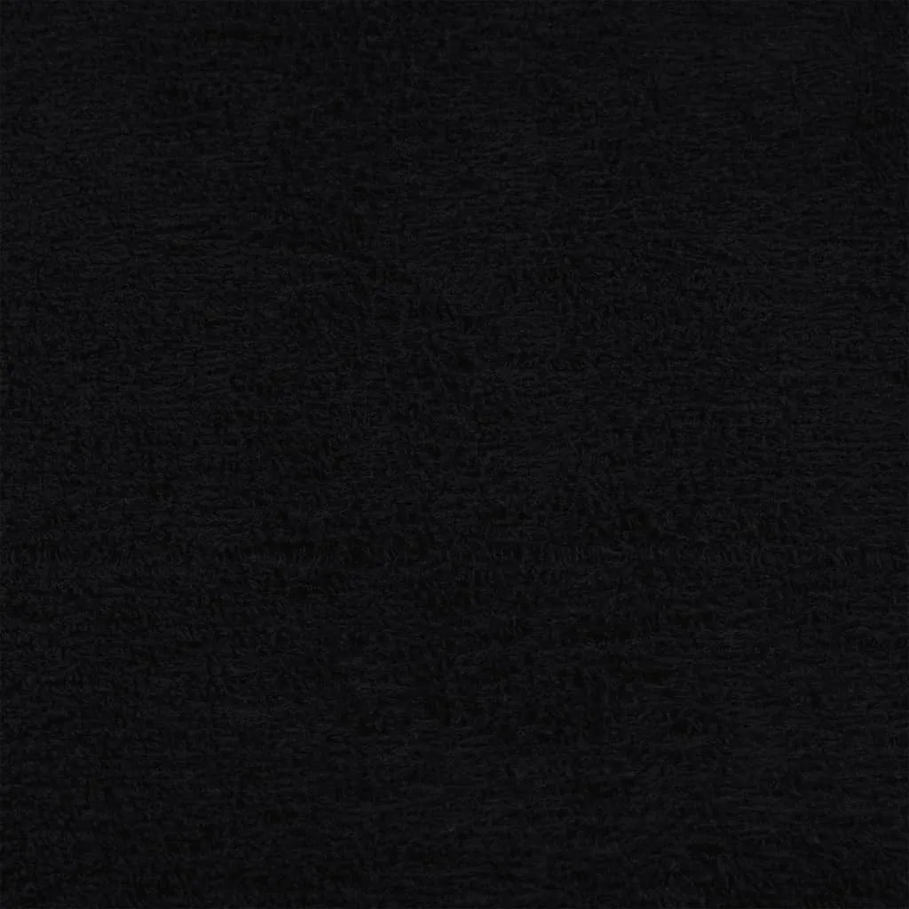 Towels 4 pcs Black 100x200 cm 360 gsm 100% Cotton