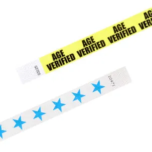 Tyvek Design Wristbands - Free Shipping on Wristbands!