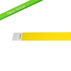 Tyvek Solid Color Wristbands - Free Shipping on Wristbands!