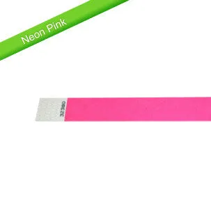 Tyvek Solid Color Wristbands - Free Shipping on Wristbands!