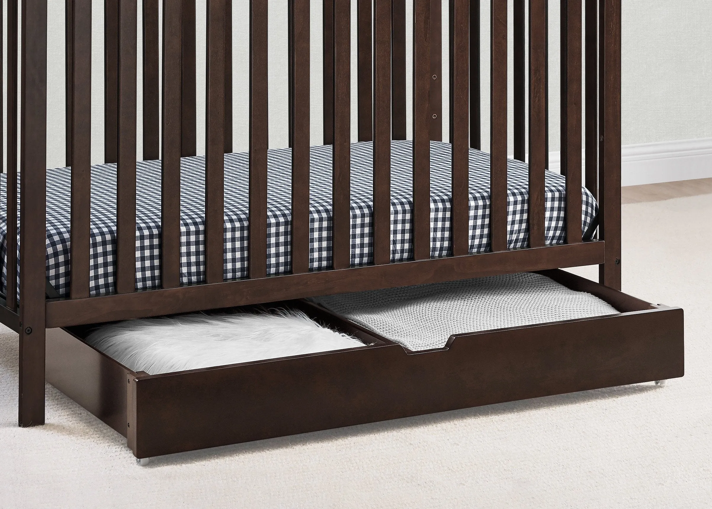 Under Crib Roll-Out Storage Trundle