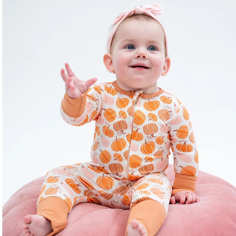 Unisex Pumpkin Footie