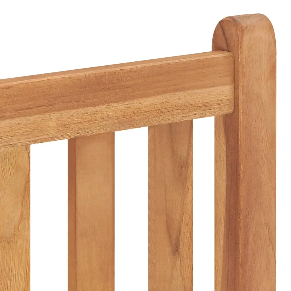 vidaXL Patio Chairs 6 pcs Solid Teak Wood - Durable Outdoor Furniture