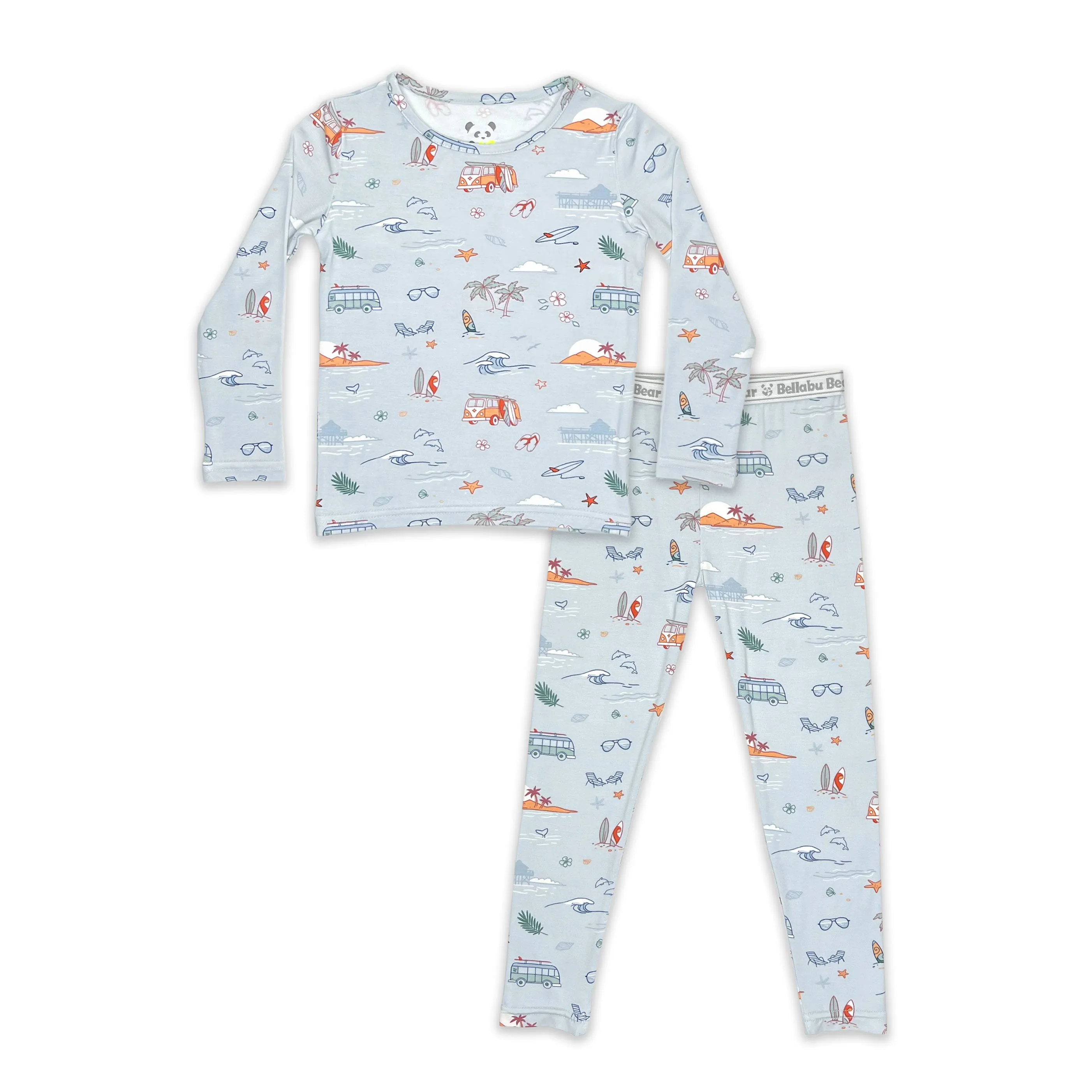 Vintage Surf Kids Bamboo Pajamas