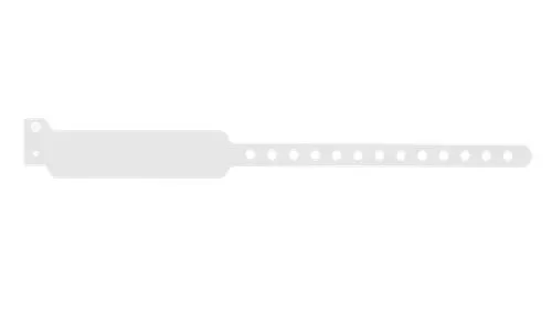 Vinyl Wristbands - Wide Face