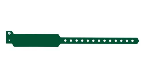 Vinyl Wristbands - Wide Face