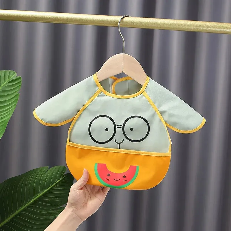 Waterproof Cartoon Baby Easy-to-Clean Bibs