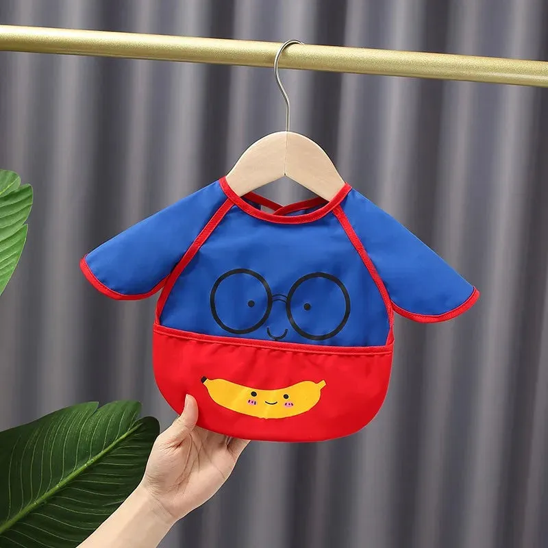 Waterproof Cartoon Baby Easy-to-Clean Bibs