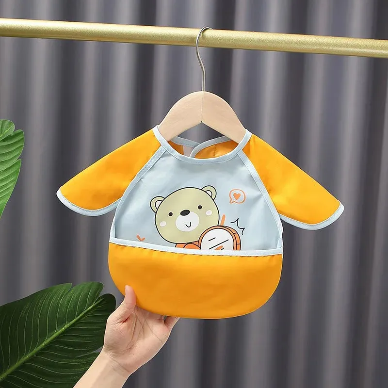 Waterproof Cartoon Baby Easy-to-Clean Bibs