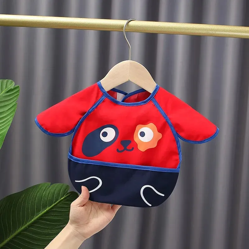 Waterproof Cartoon Baby Easy-to-Clean Bibs