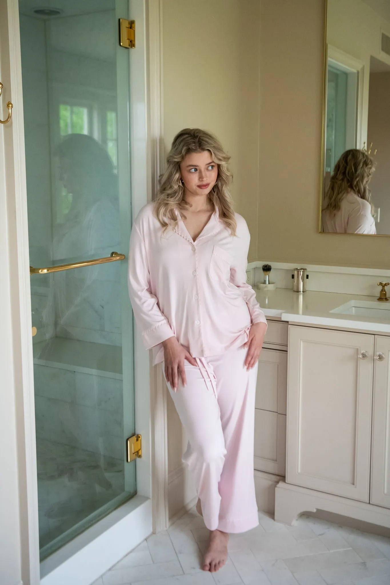WYNNE MODAL KNIT PAJAMAS