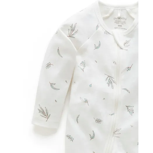Zip Growsuit - Vanilla Eucalyptus