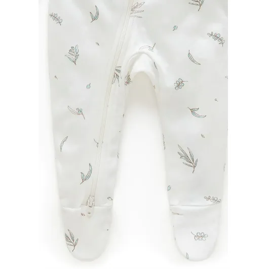 Zip Growsuit - Vanilla Eucalyptus